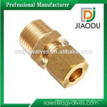 2015 nuevos productos conector de bronce único conector